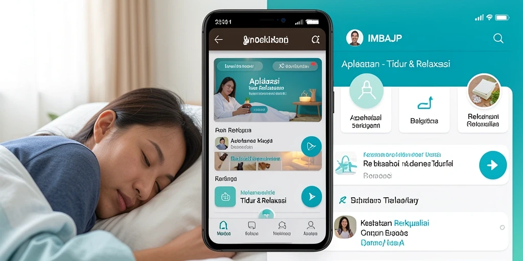 Antarmuka pengguna IMBAJP yang menenangkan dan mudah digunakan.