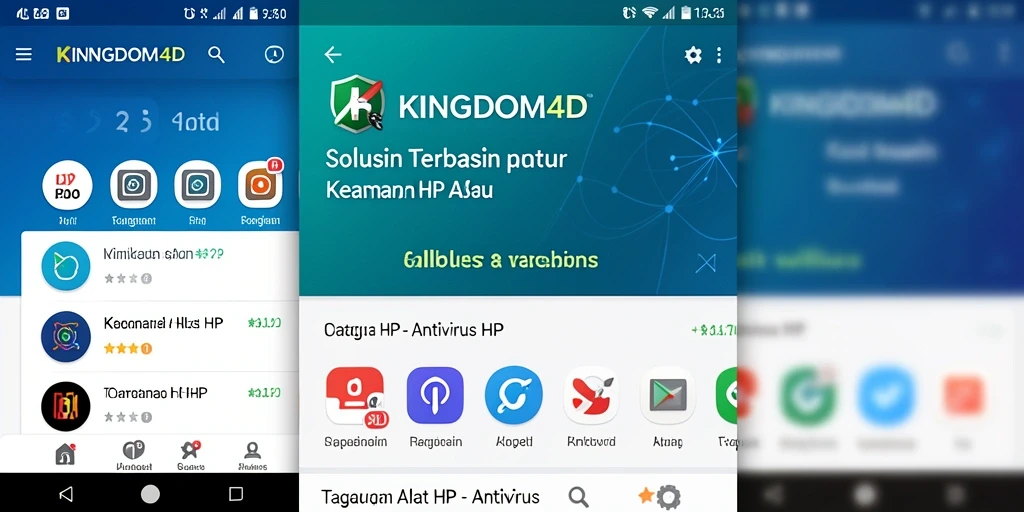 Tampilan antarmuka KINGDOM4D yang user-friendly dan fungsional.